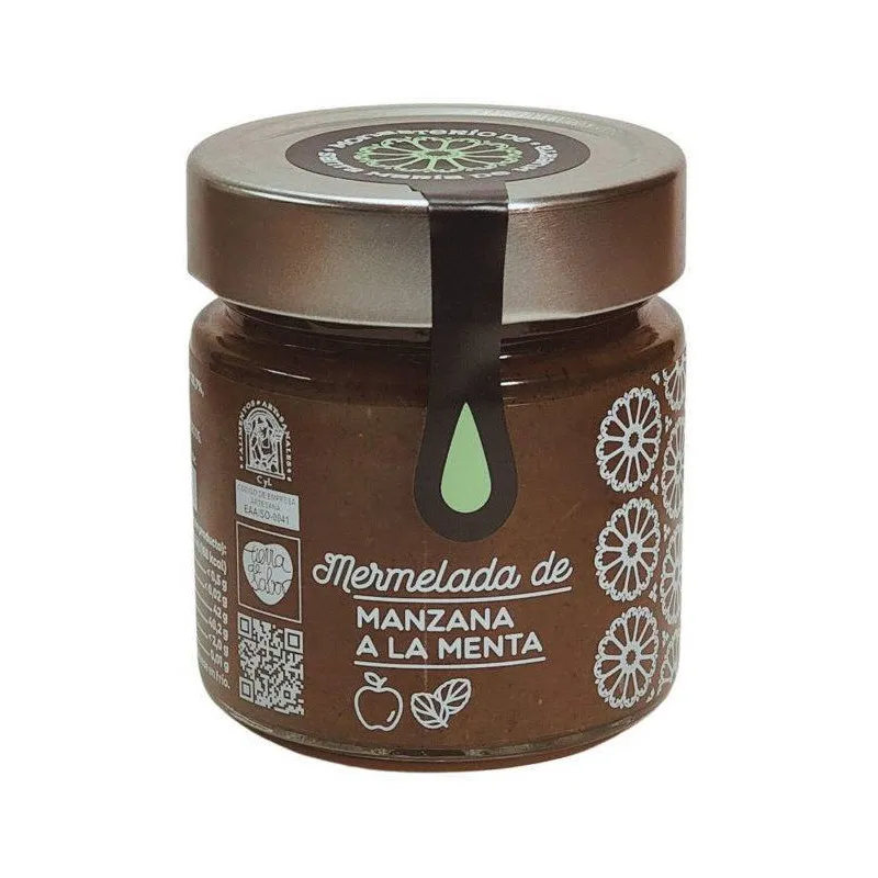 Mermelada de manzana a la menta