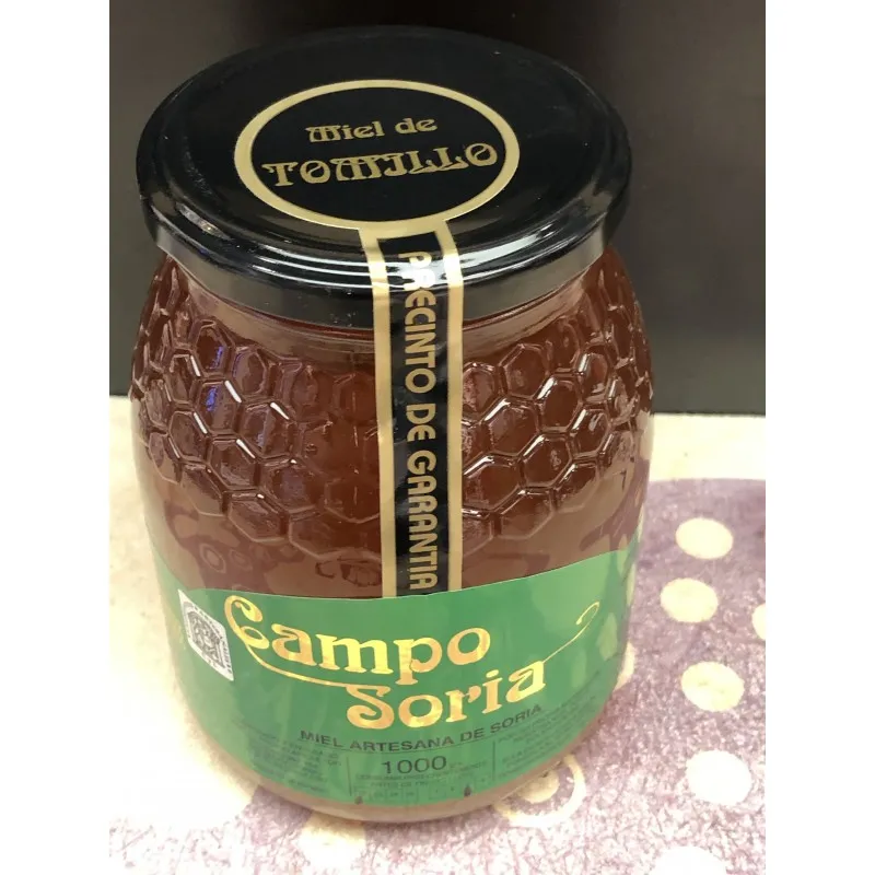 Miel de Soria. Tomillo. Tarro 1 KG
