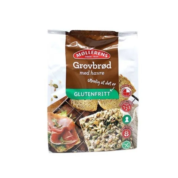 Møllerens Grovbrød med Havre Glutenfritt / Mezcla para Pan Sin Gluten 414g