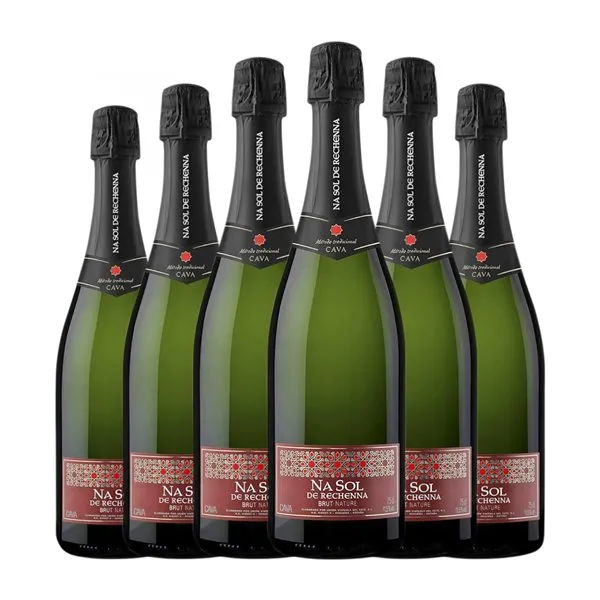 Na Sol de Rechena Semiseco Utiel-Requena 75 cl Espumoso Blanco (Caja de 6 unidades)