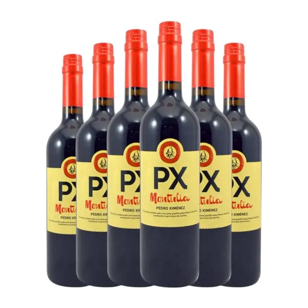 Navisa Montulia Pedro Ximénez Montilla-Moriles 75 cl Vino Generoso Fortificado (Caja de 6 unidades)