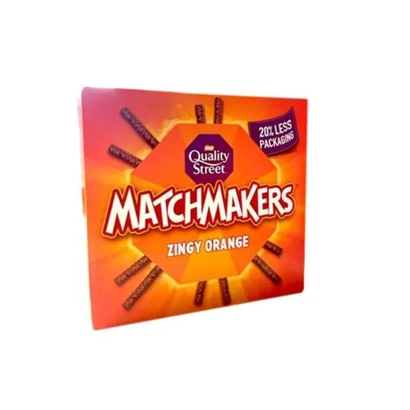 Nestlé Quality Street Matchmakers Zingy Orange / Palitos de Chocolate y Naranja 120g
