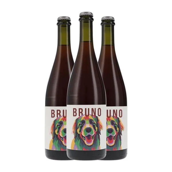 Nittnaus Anita & Hans Bruno Blaufränkisch Trocken — Seco Burgenland Pét-Nat Pétillant Naturel — Espumoso Natural 75 cl Espumoso Tinto (Caja de 3 unidades)