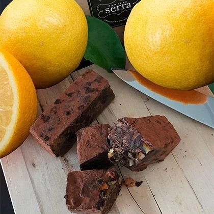 Nougat Artesano de Chocolate y Limón (110gr)