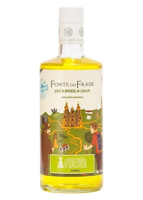 Licor Hierbas Galicia IGP Fonte do Frade (70cl)