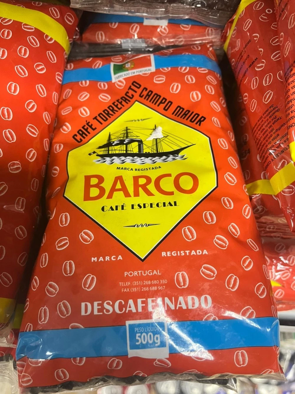 Café Descafeinado Barco (500gr)