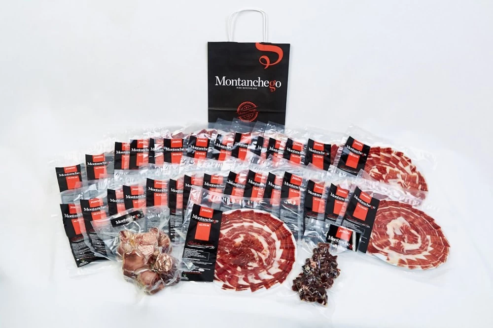 Jamón Cortado a Cuchillo de Bellota Ibérico 50-75% (3.25Kg)