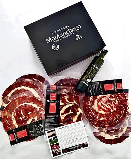 Cesta Regalo Ibéricos "Mártires" (1.15Kg)