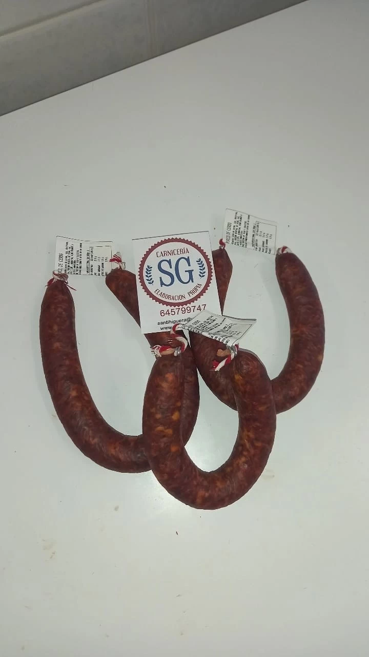 Chorizo Picante Casero Manchego (500g)