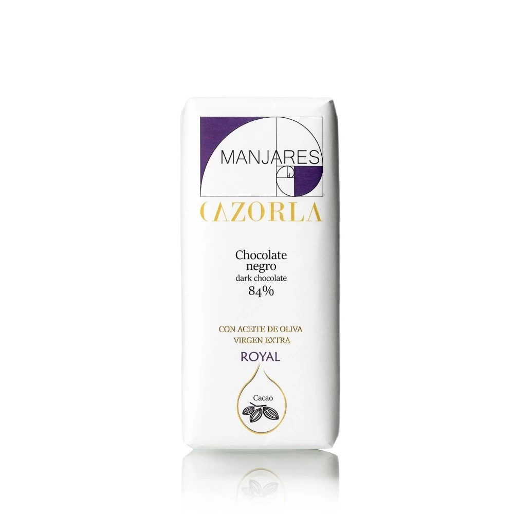 Chocolate Negro con AOVE Royal (100gr)