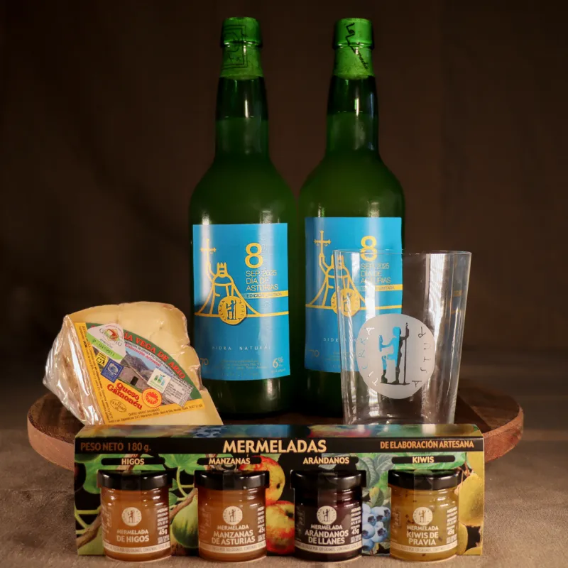 PACK ESPECIAL DÍA DE ASTURIAS: SIDRA Y MARIDAJE