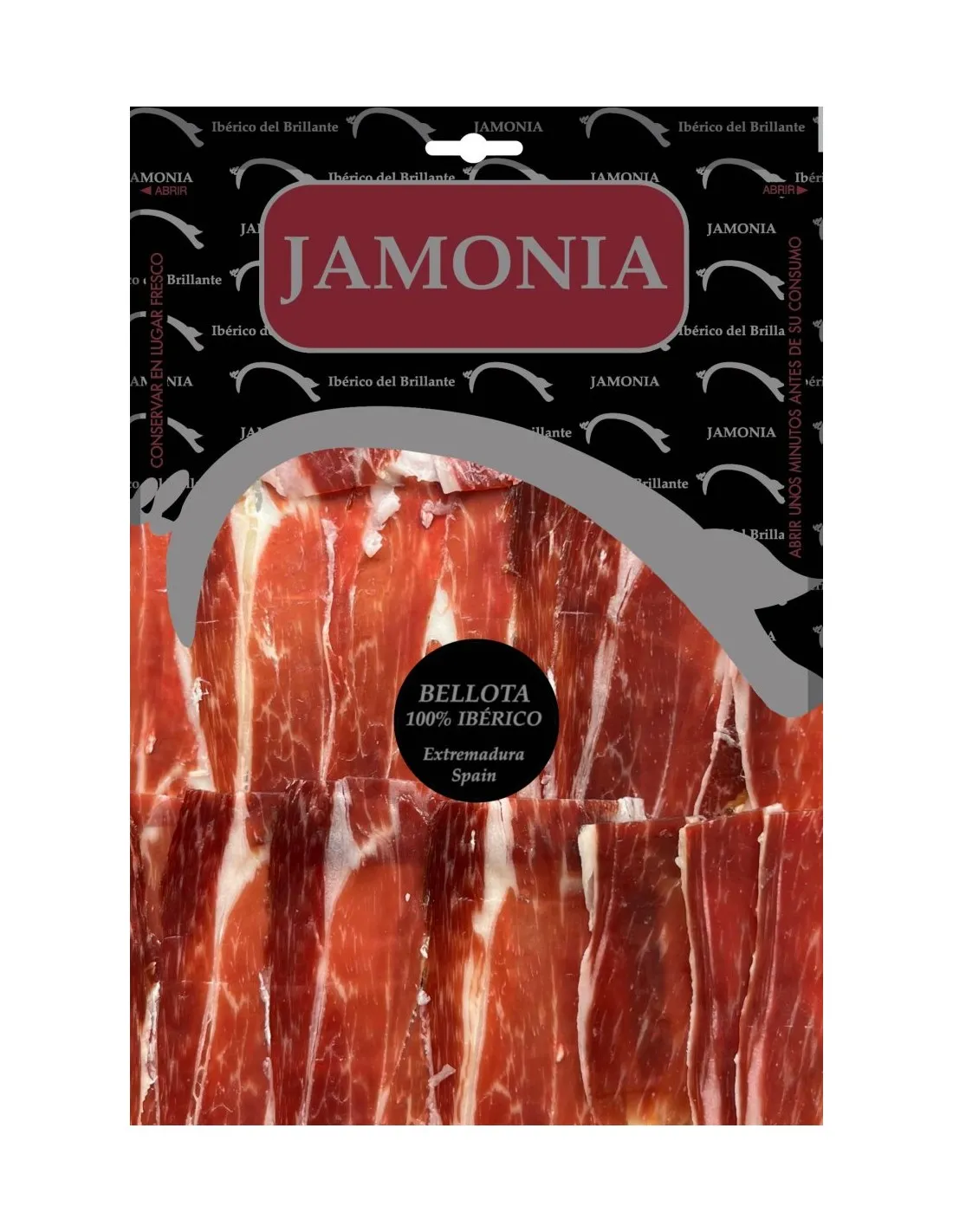 Paleta de Bellota 100% Ibérica (100 g) LONCHEADA| IBÉRICO DEL BRILLANTE