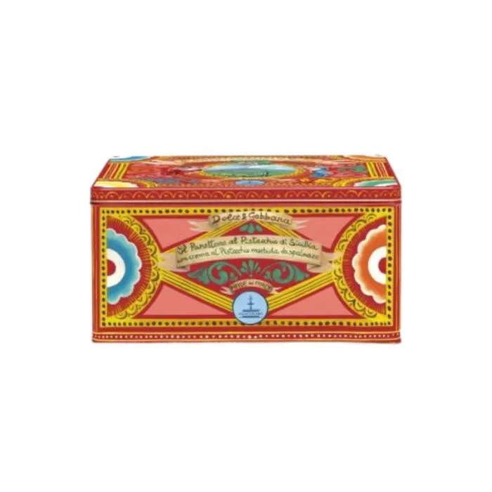 Fiasconaro Panettone Dolce E Gabbana de pistacho siciliano 600g