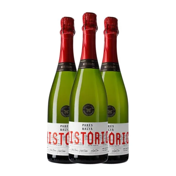 Parés Baltà Històric Brut Nature Cava Gran Reserva 75 cl Espumoso Blanco (Caja de 3 unidades)