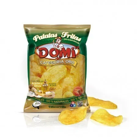 Patatas fritas Domi con aceite de oliva 100% naturales