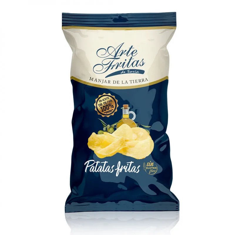 Patatas fritas aceite de oliva Artefritas 130 gr caja 10 ud