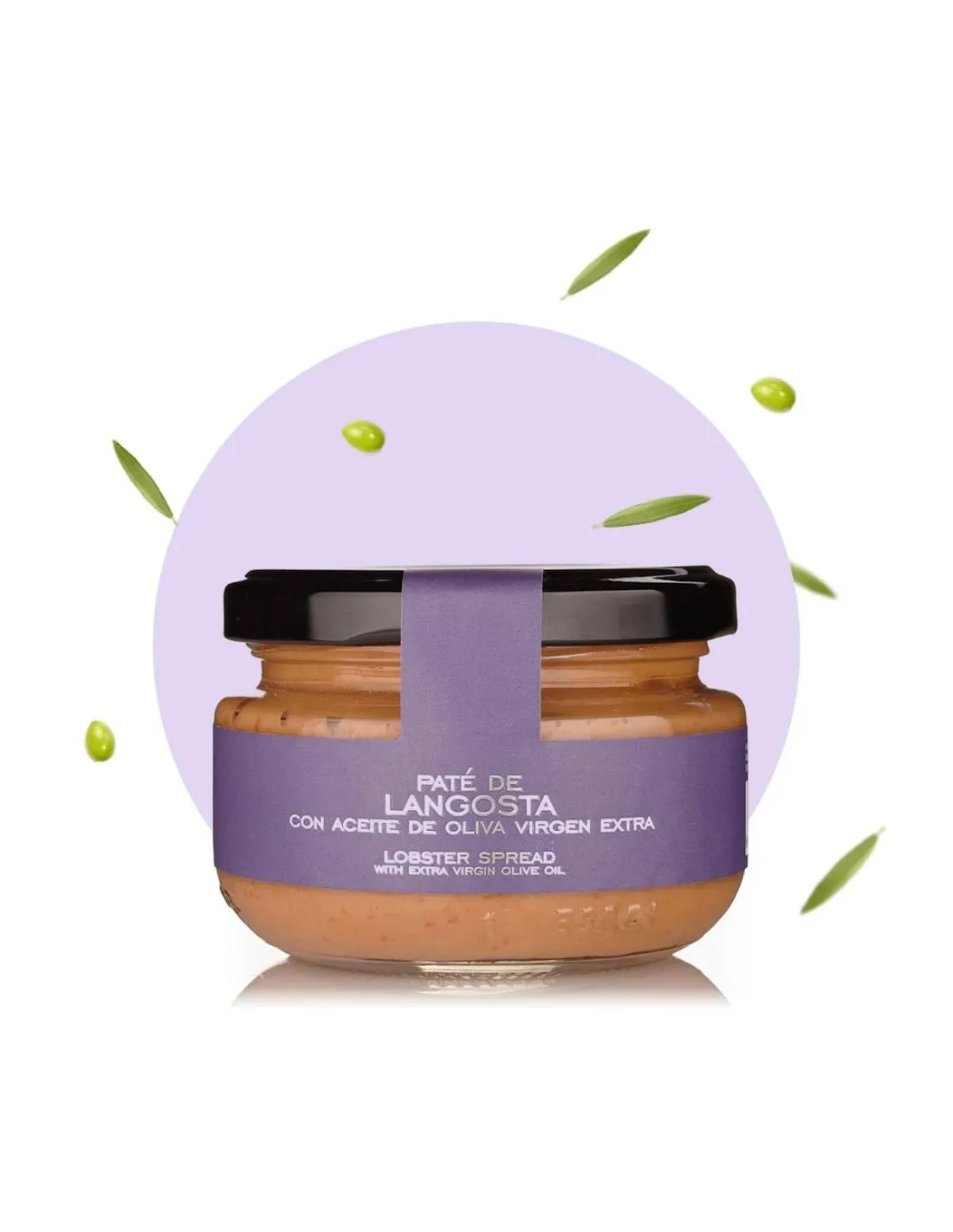 Paté de langosta. La chinata. 120 grs.