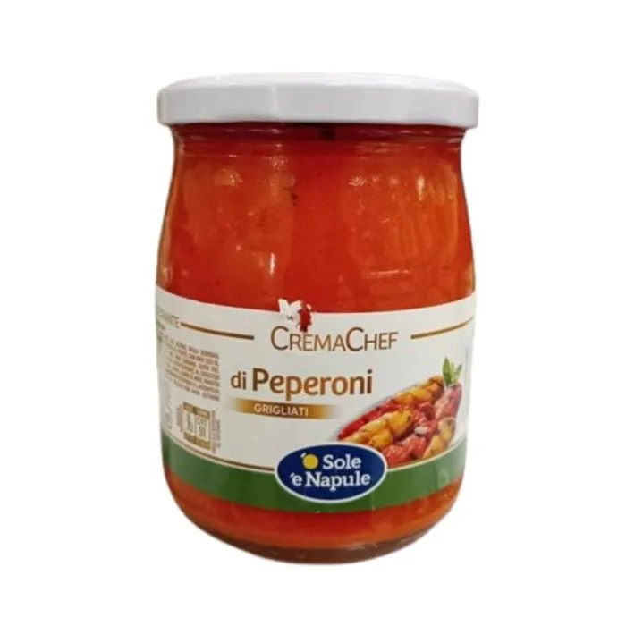 Crema de pimiento O sole e Napule 540g