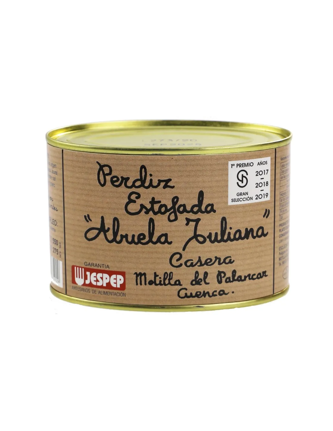 Perdiz estofada LA ABUELA JULIANA 550 g. Jesped