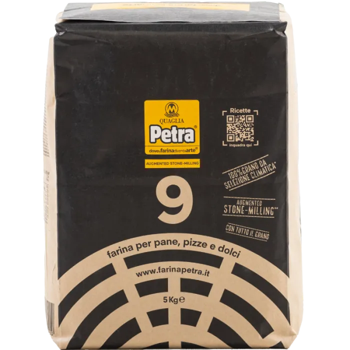 Harina de trigo molida a la piedra Petra 9 5 kg