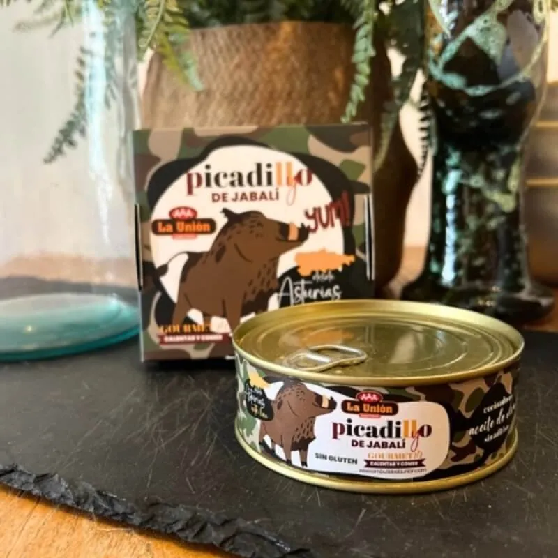 Picadillo de Jabalí Asturiano Embutidos La Unión
