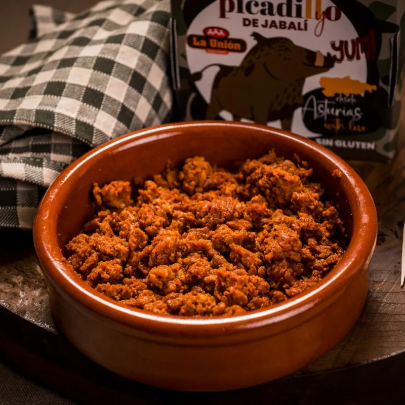 PICADILLO DE JABALÍ EN CONSERVA LA UNIÓN