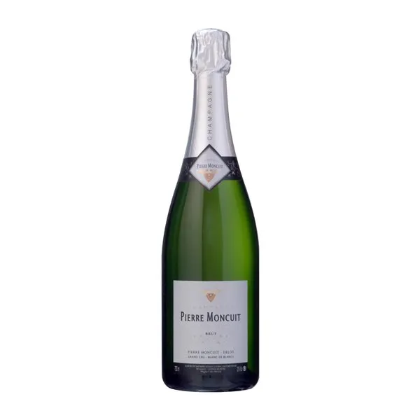Pierre Moncuit Delos Chardonnay Brut Champagne Grand Cru, Blanc de Blancs 75 cl Espumoso Blanco