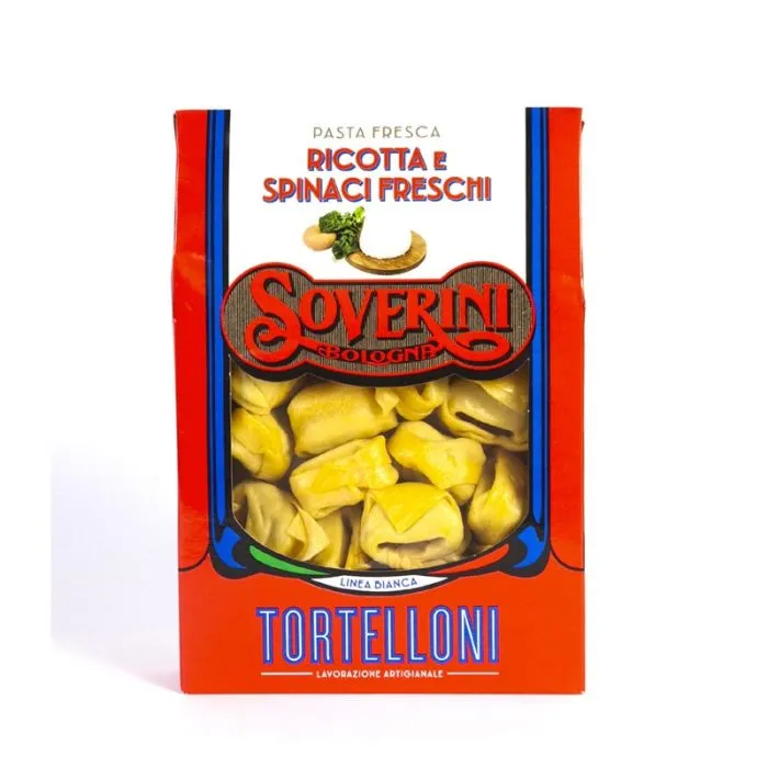 Tortelloni Ricotta e Spinaci Soverini 250g