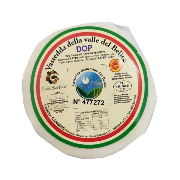 Vastedda della Valle del Belice DOP