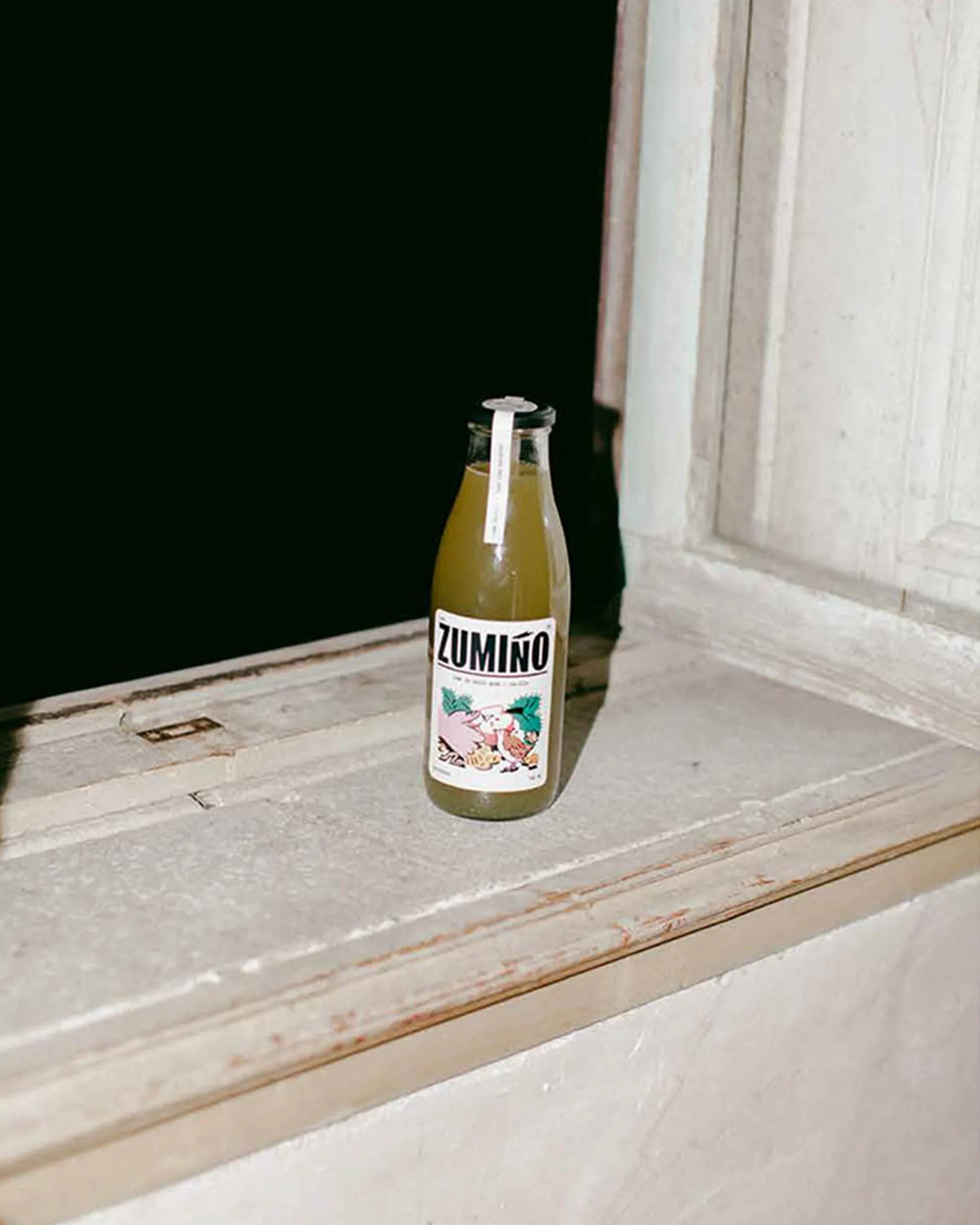 Zumiño de manzana, kale, pepino y jengibre 25 cl