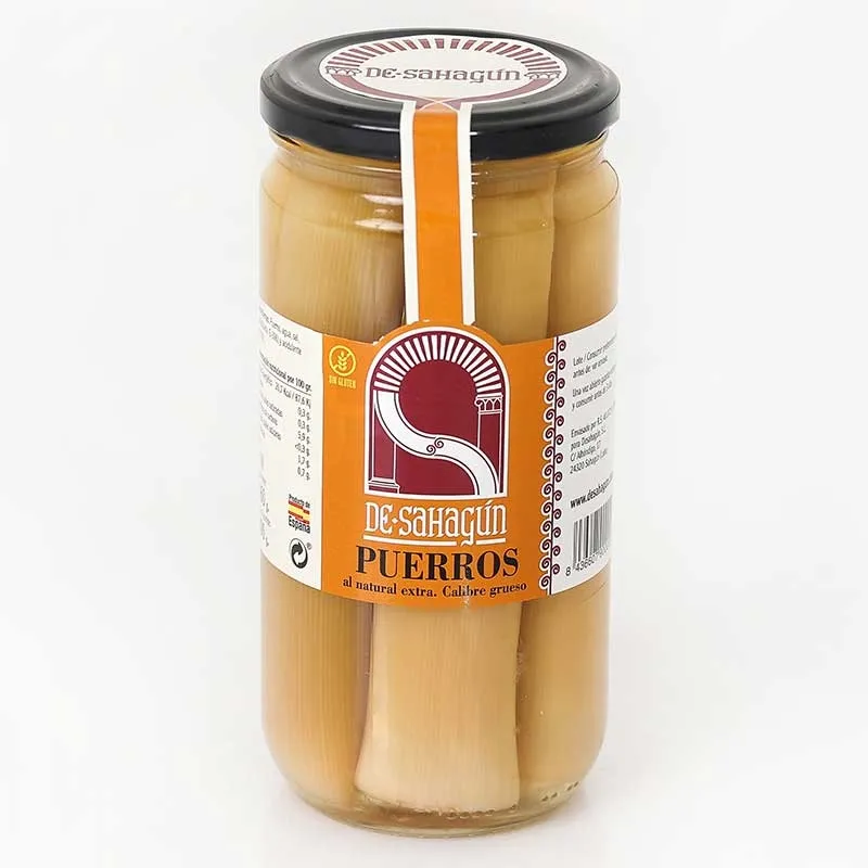 Puerros Gruesos al Natural