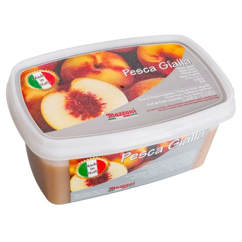 Puré Melocotón Sin Azúcar - 6x1Kg