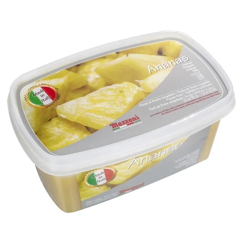 Puré Piña Sin Azúcar - 6x1Kg