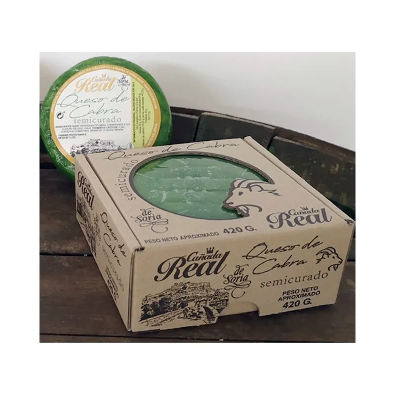 QUESO DE CABRA SEMICURADO. CAÑADA REAL. 420 GR