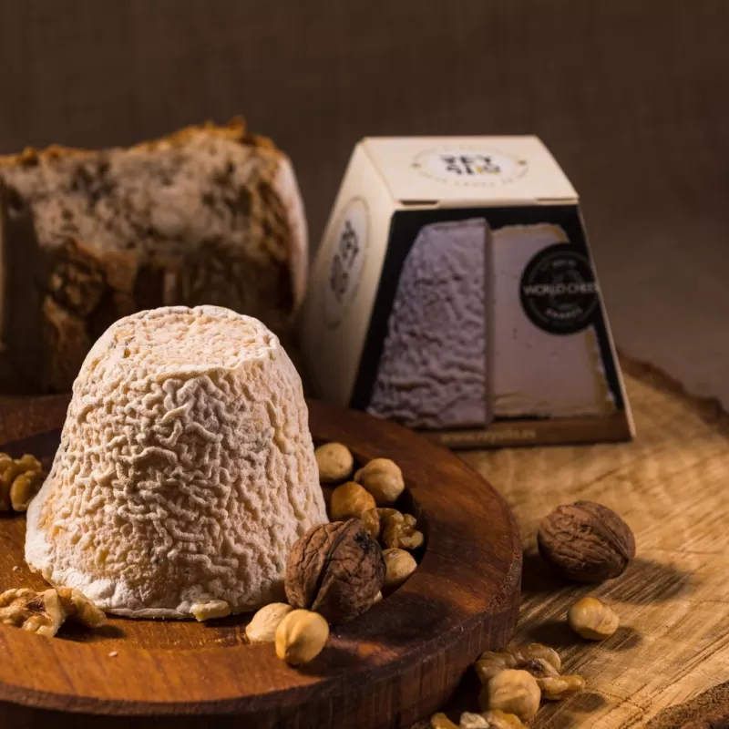 QUESO DE LECHE CRUDA DE VACA REY SILO BLANCO (240 g.)