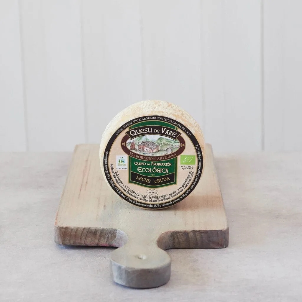 Queso de Leche Cruda de Vaca Ecológico de Varé