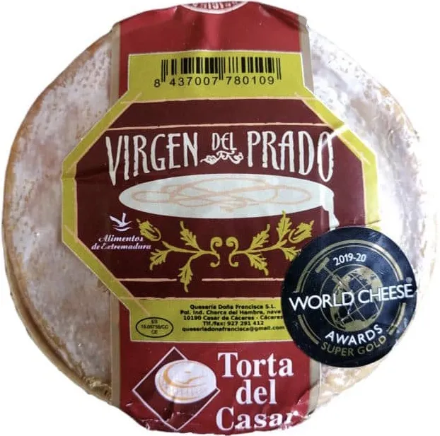 Queso Extremeño Torta Del Casar VIRGEN DEL PRADO 350g