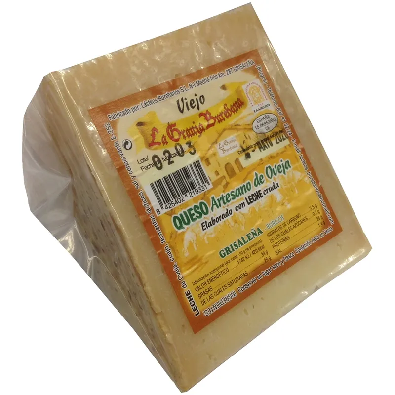 Queso Viejo LA GRANJA BUREBANA Cuña 400g