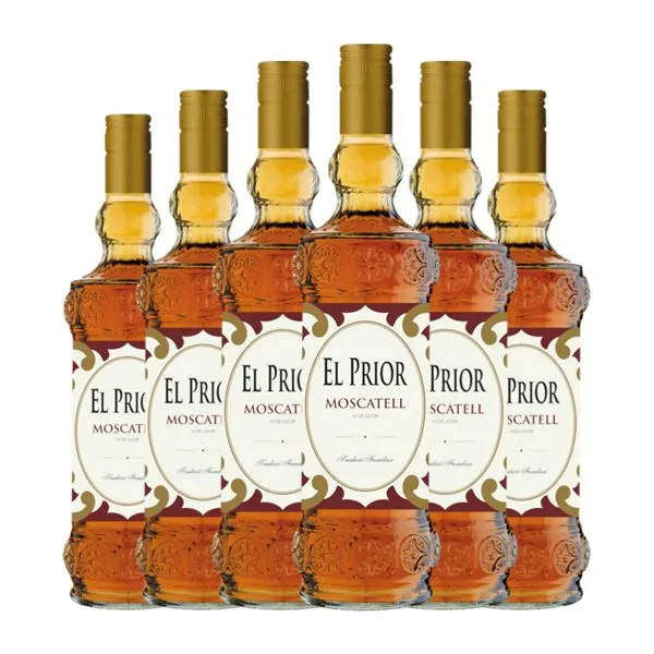 Ramón Roqueta El Prior Moscatel 75 cl Vino Generoso Fortificado (Caja de 6 unidades)