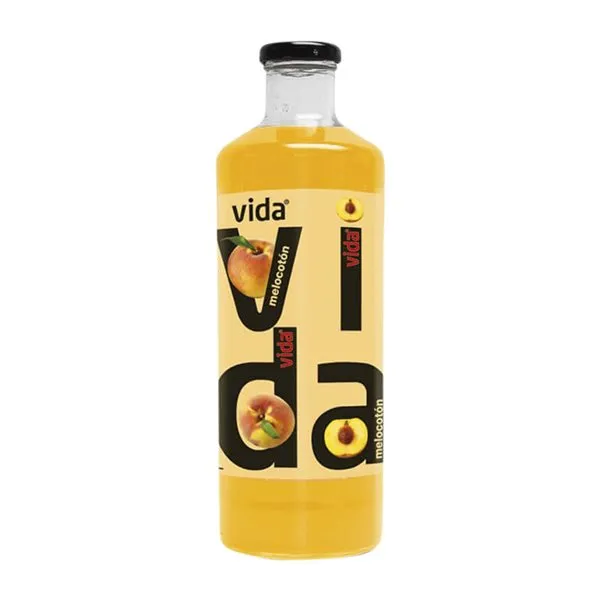Zumo Caja de 24 unidades Vida 1 L Melocotón