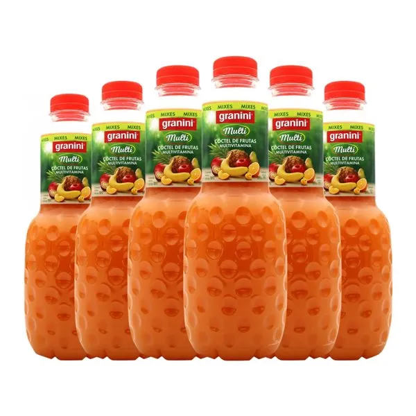 Zumo Granini 1 L ACE Multivitamin — ACE Multivitaminas, Cóctel de Frutas (Caja de 6 unidades)