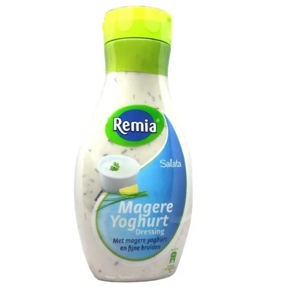 Remia Magere Yoghurt Dressing / Salsa para Ensalada de Yogur con Finas Hierbas 450ml