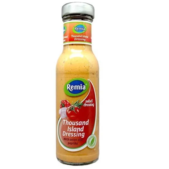 Remia Thousand Island Dressing / Salsa para Ensalada Tomate, Cebolla y Pimiento 250ml