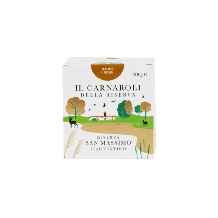 Arroz Carnaroli 500g Riserva San Massimo