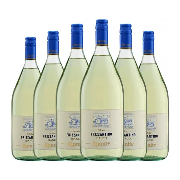 Riunite Dulce Emilia Romagna Frizzante — Espumoso de Aguja Botella Magnum 1,5 L Espumoso Blanco (Caja de 6 unidades)