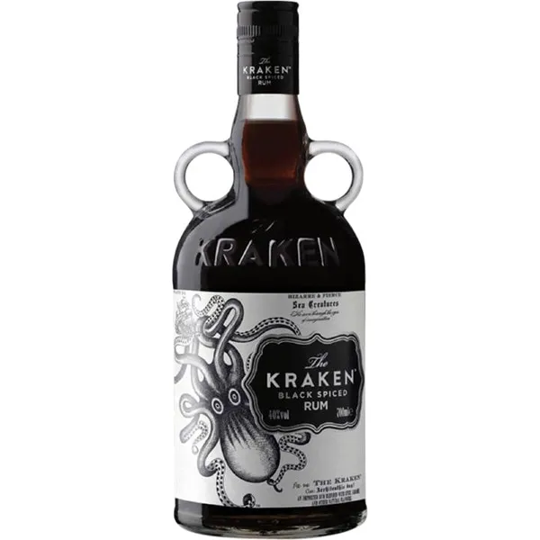Ron Negro Americano Especiado KRAKEN 70cl