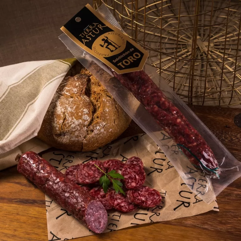 SALCHICHÓN DE TORO (350 g.)