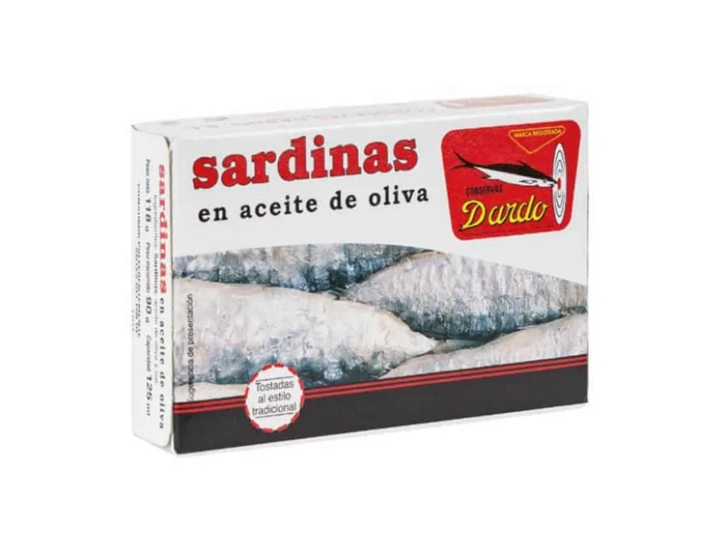 Sardinas en Aceite de Oliva Conservas Dardo