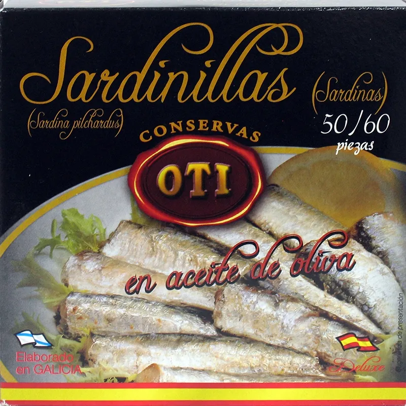 SARDINILLAS EN ACEITE DE OLIVA 515g Oti