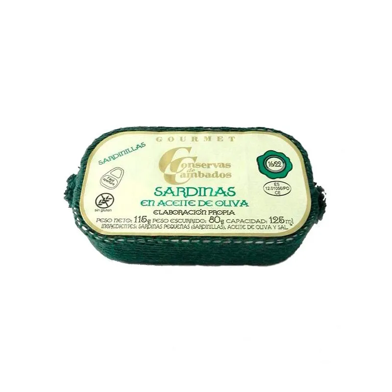 Sardinillas en aceite de oliva Cambados 16/22
